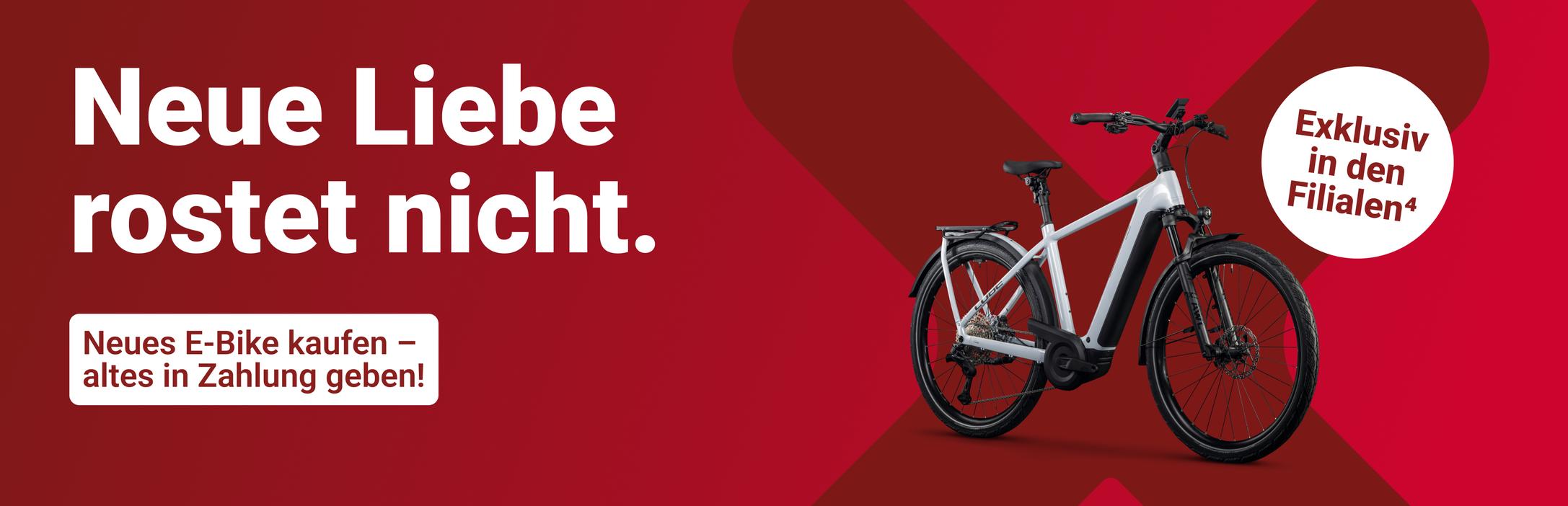 Alt gegen Neu - Gib dein altes E-Bike in Zahlung