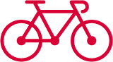 Fahrrad sofort losfahren Icon