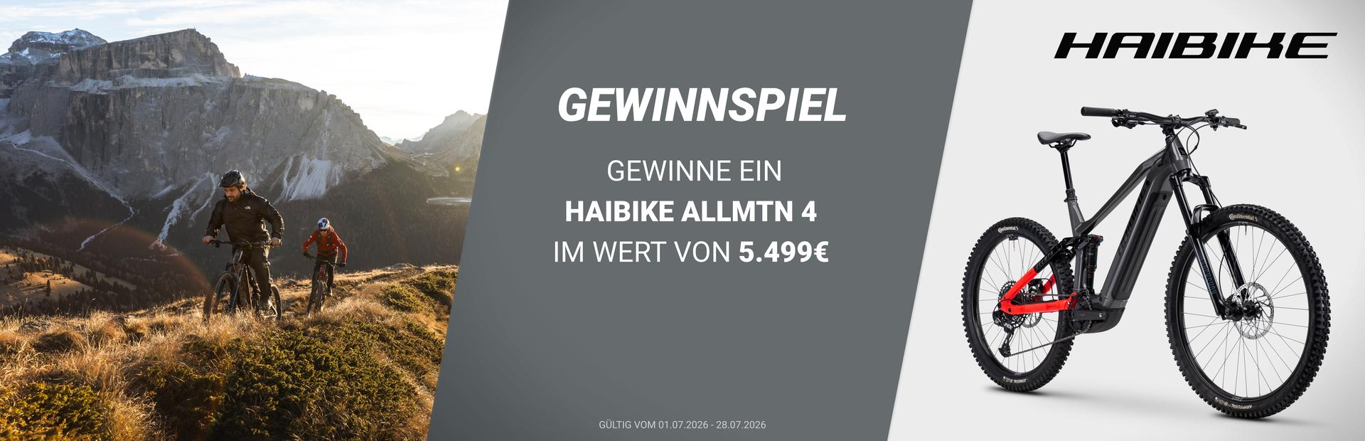 Haibike Gewinnspiel