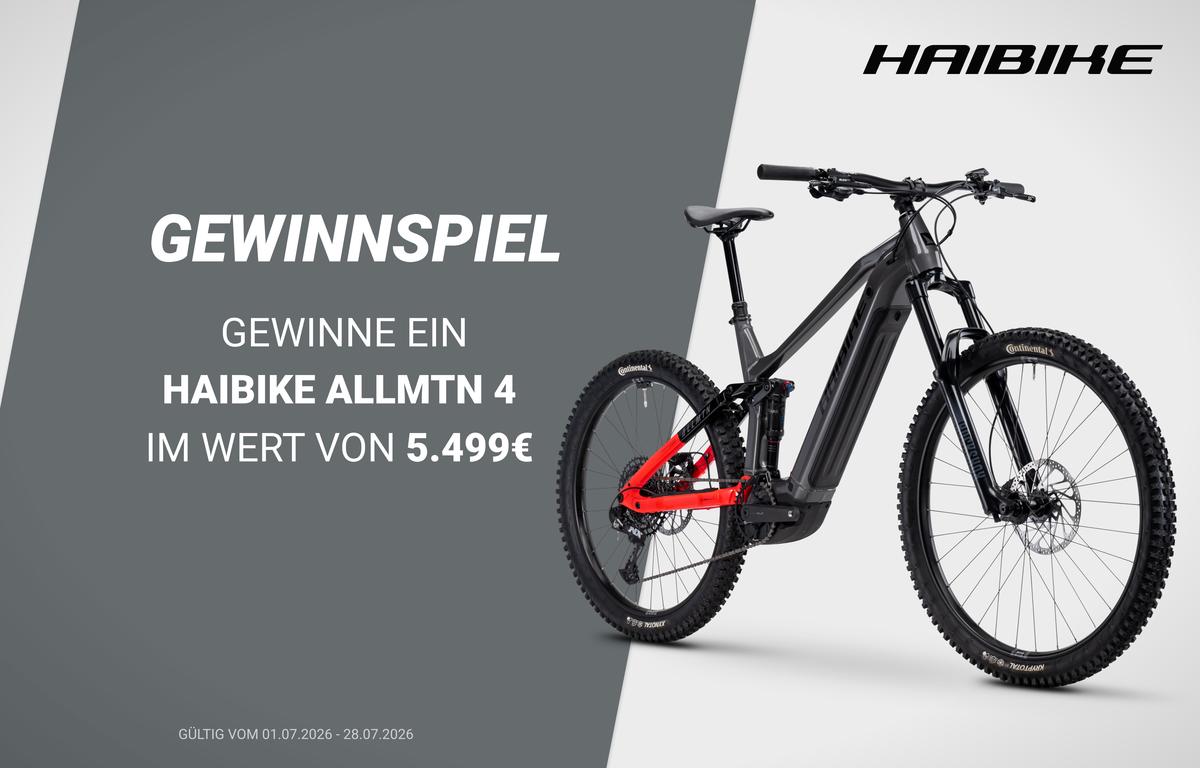 Gewinnspiel Haibike