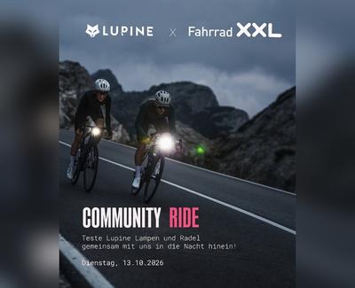 Community Ride // Lupine x Chain Reaction x Fahrrad XXL Fürth