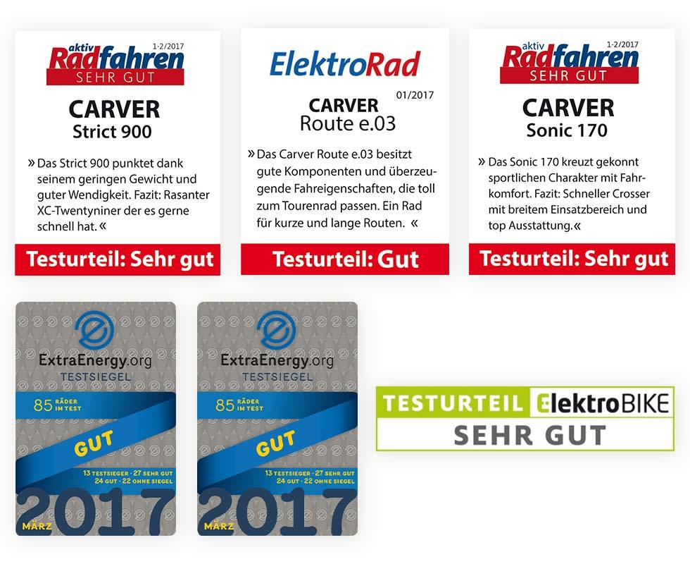 Button Testerfolge Carver Popup Siegel mobile